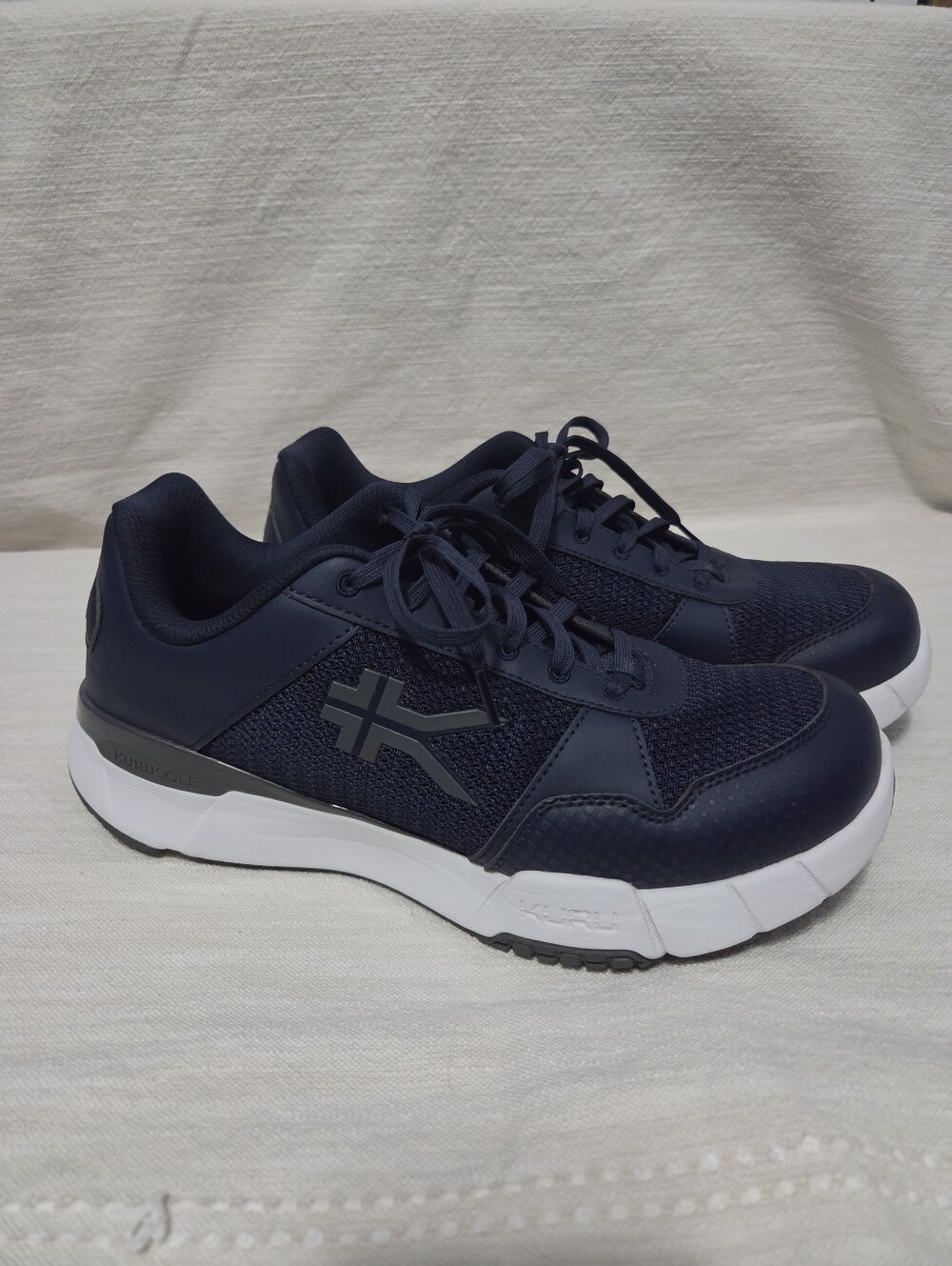 KURU Quantum 2.0 Indigo Blue and Slate Grey Sneakers, Men's 11.5 Wide
